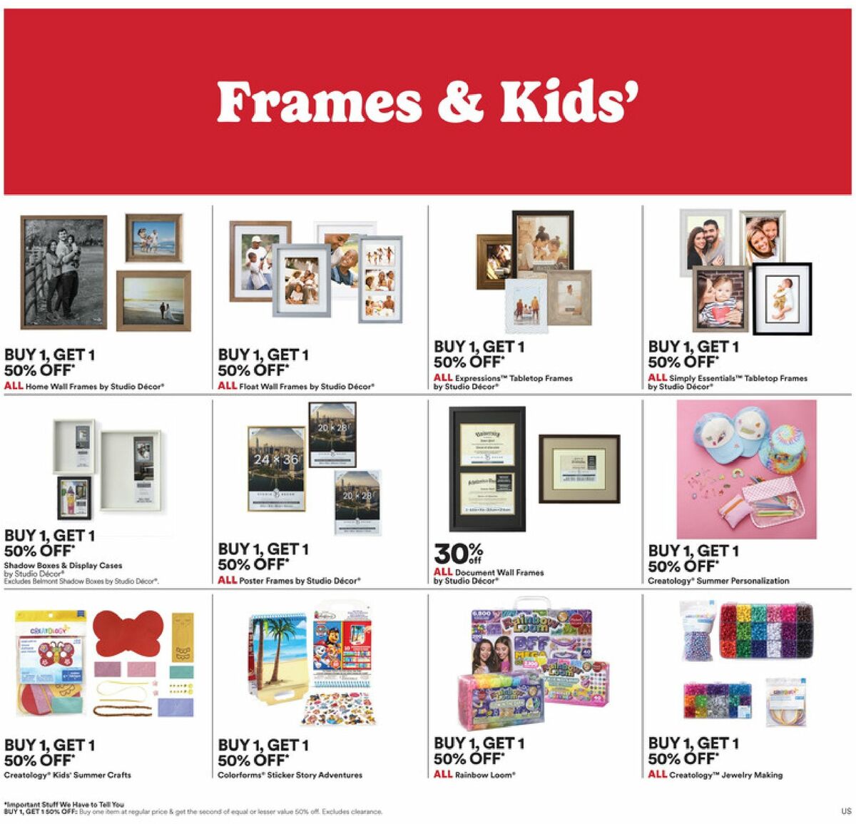 Michaels Weekly Ad from May 12