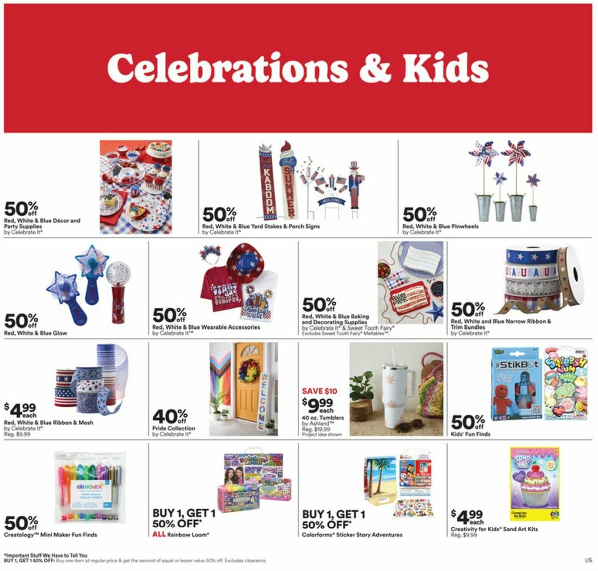Michaels Weekly Ad from June 23