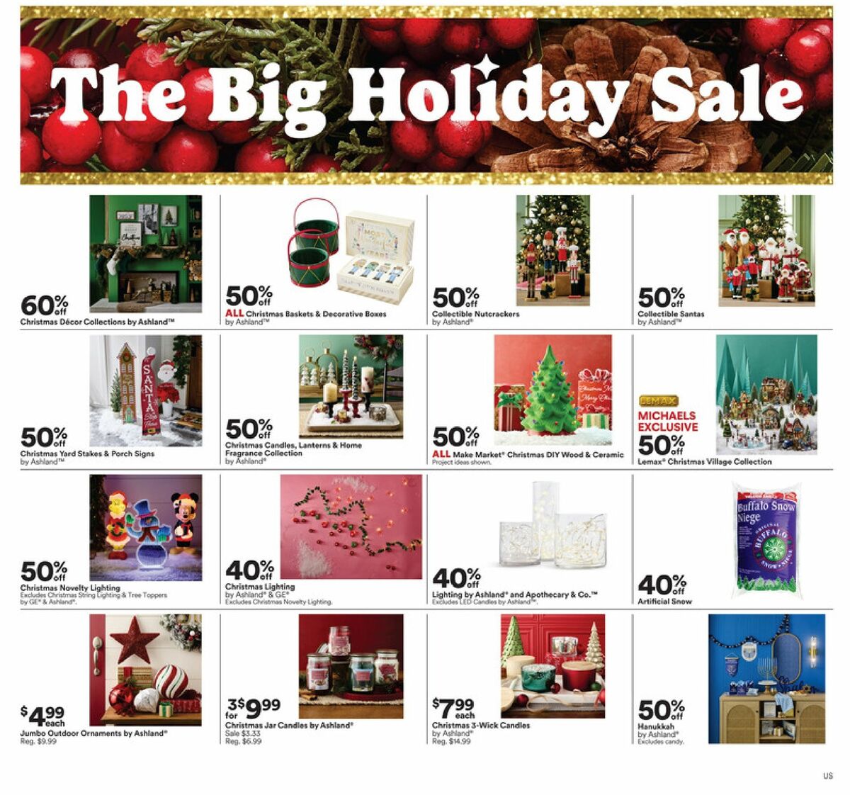 Michaels Weekly Ad from December 8