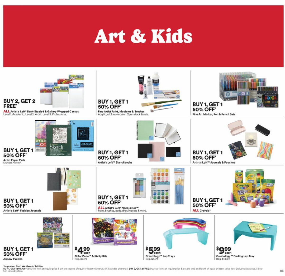 Michaels Weekly Ad from January 12