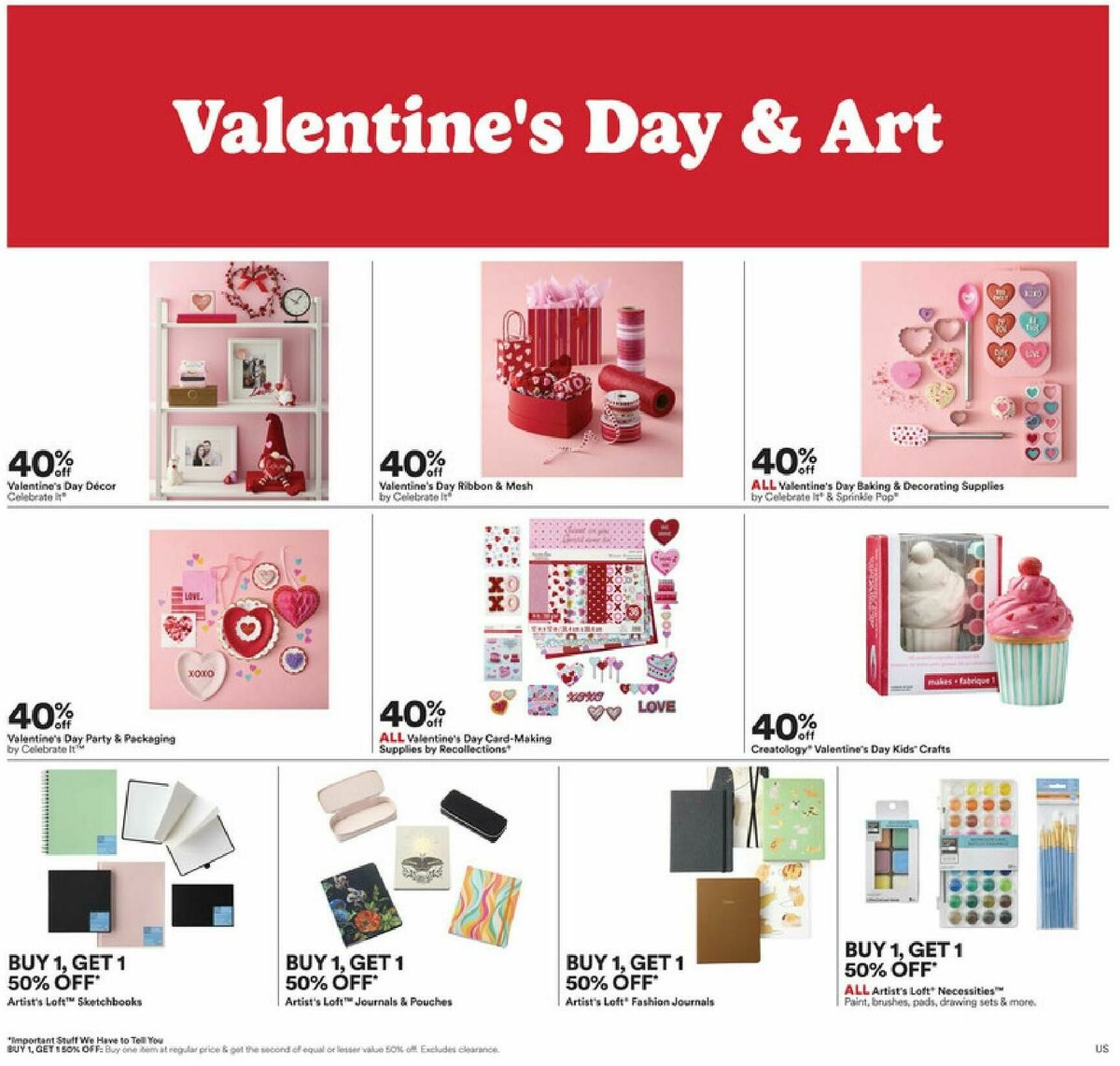 Michaels Weekly Ad from January 26