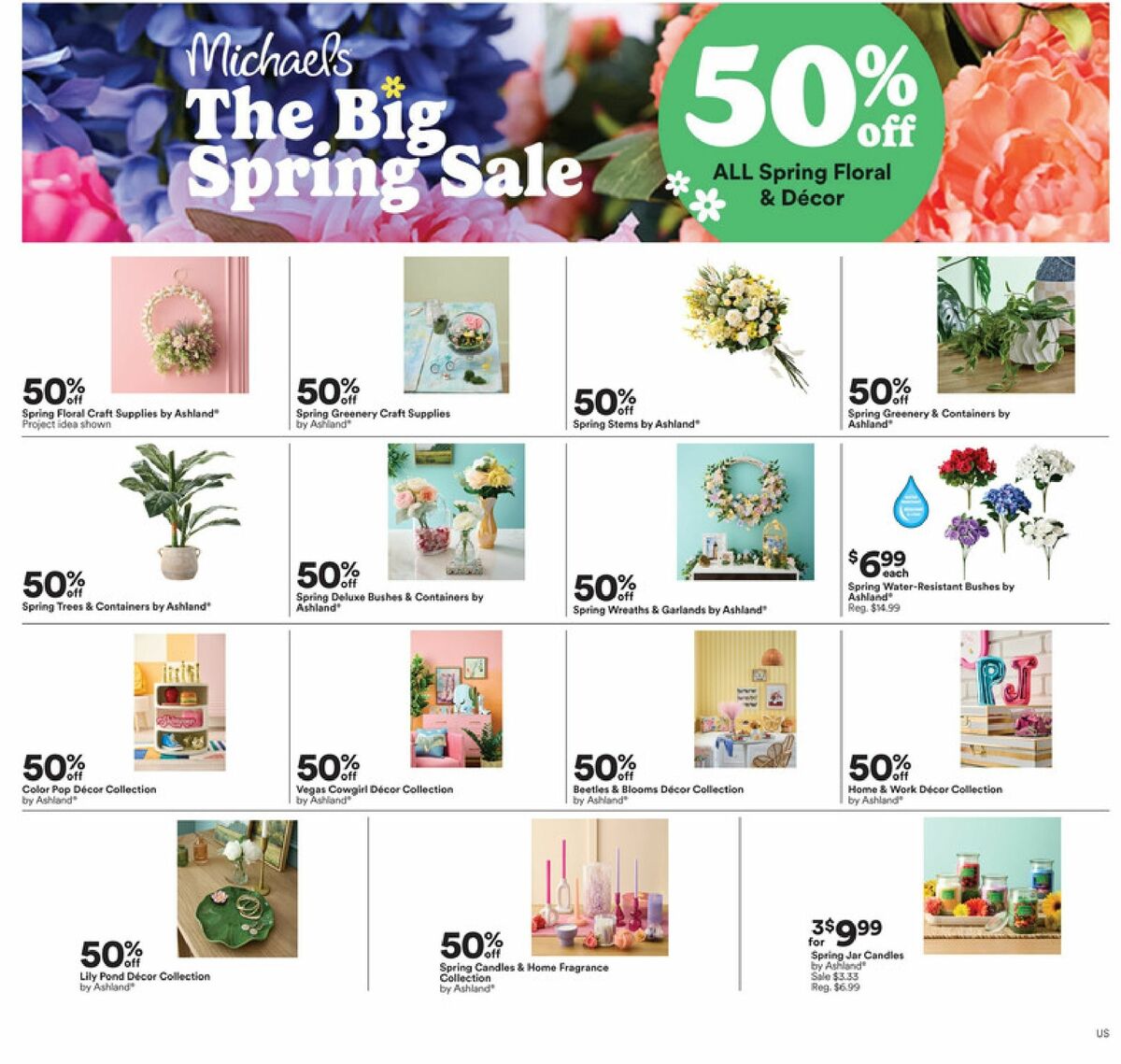 Michaels Weekly Ad from March 2