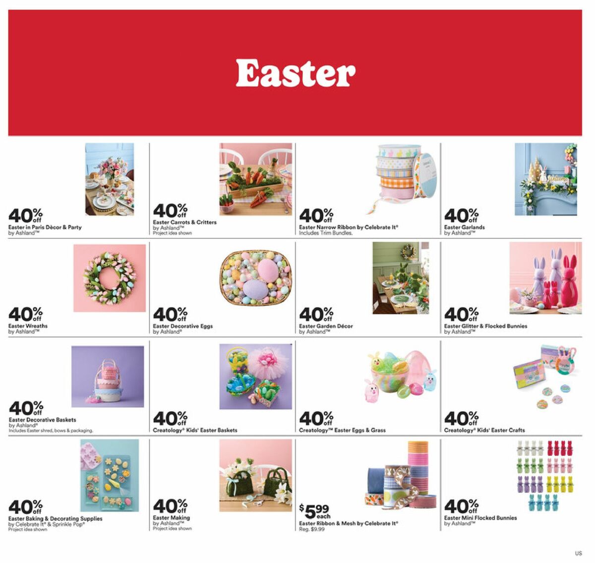 Michaels Weekly Ad from March 2