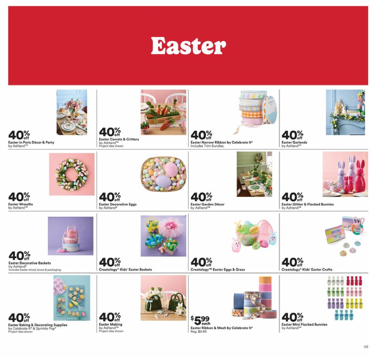 Michaels Weekly Ad from March 9