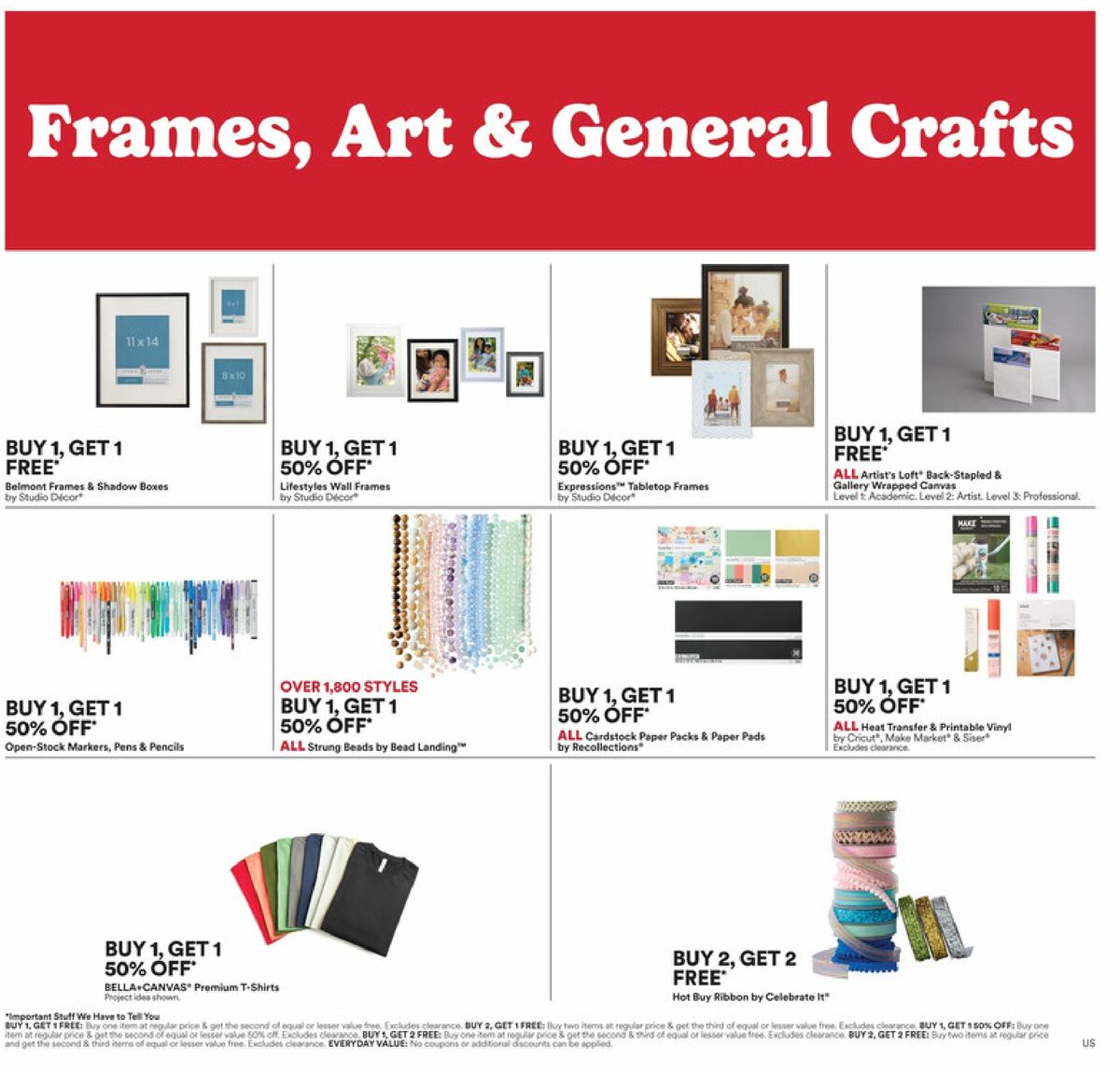 Michaels Weekly Ad from March 9