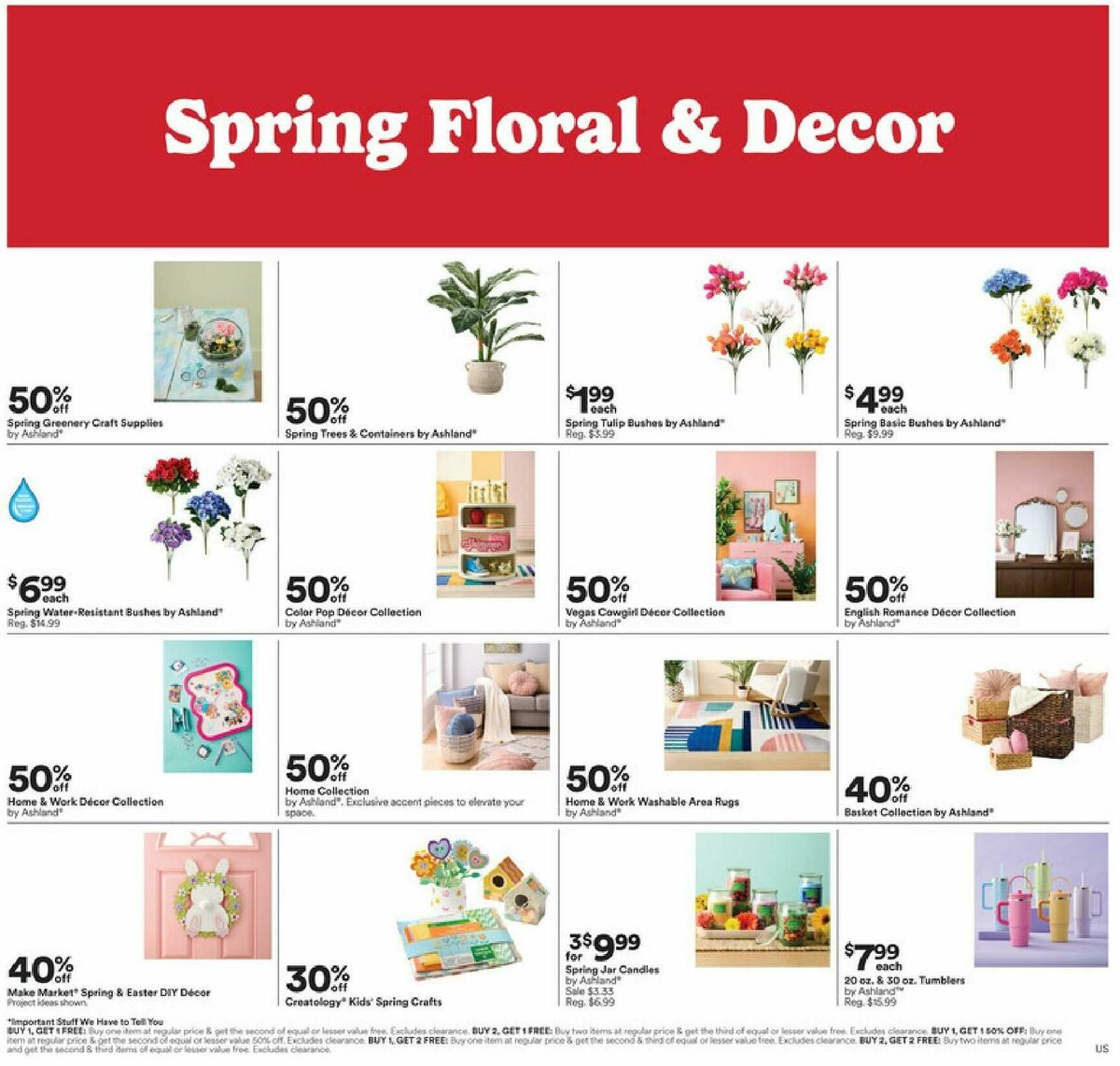 Michaels Weekly Ad from March 16