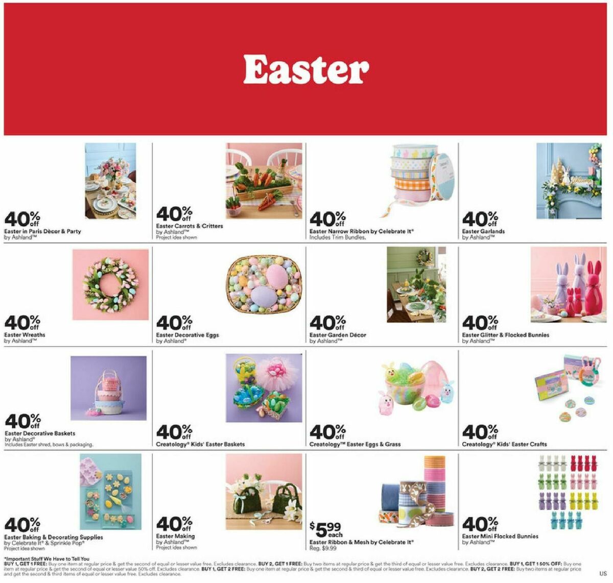 Michaels Weekly Ad from March 16