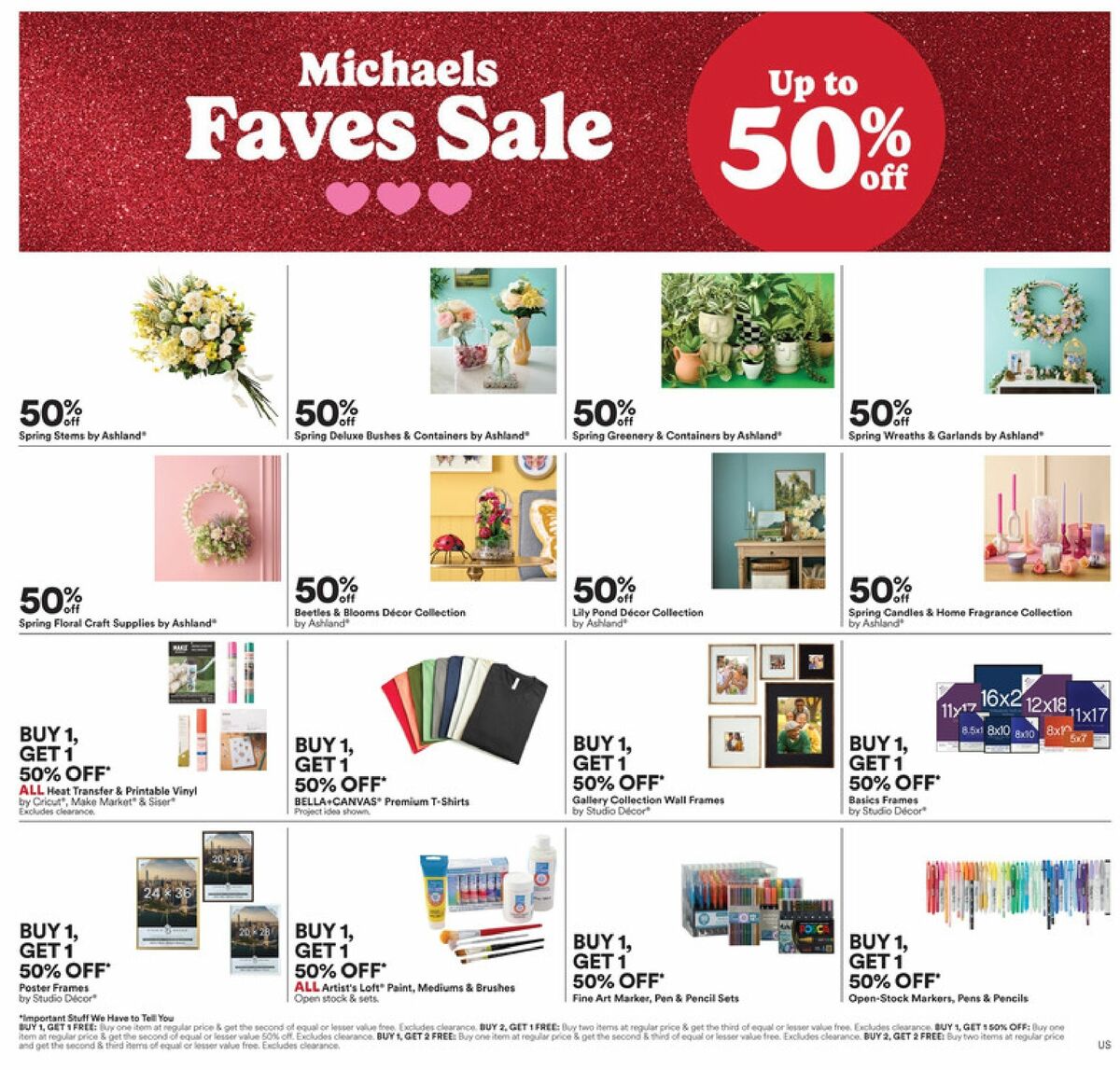 Michaels Weekly Ad from March 23