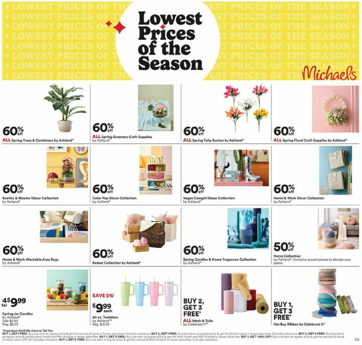 Michaels Weekly Ad from March 28