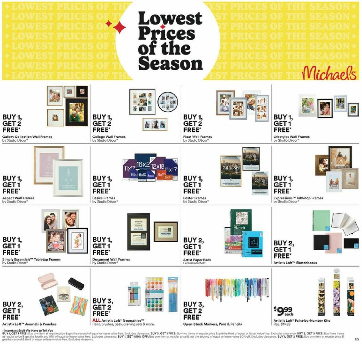Michaels Weekly Ad from March 28