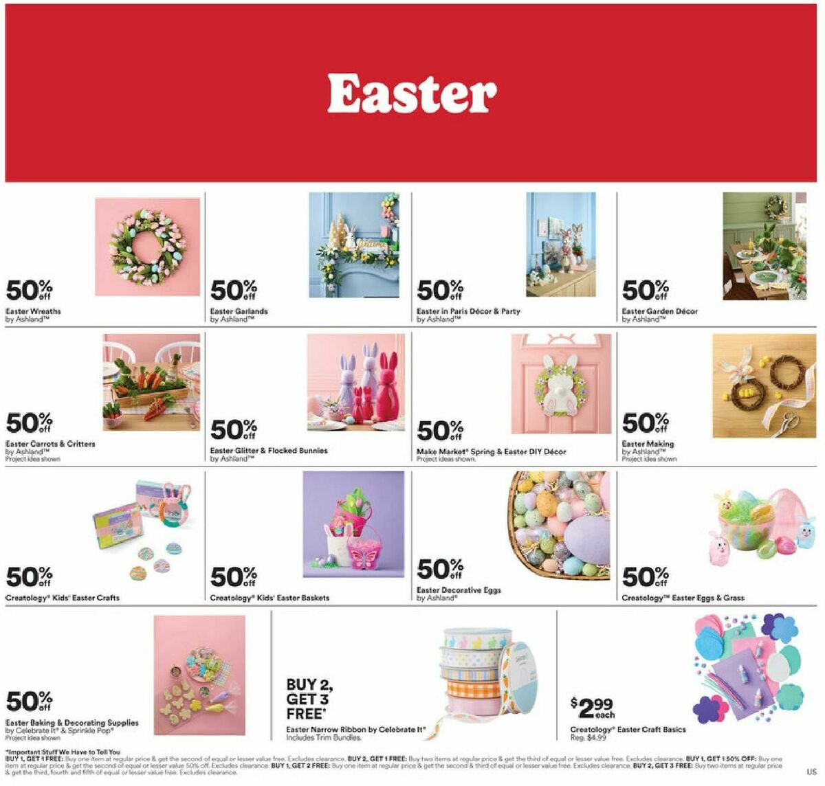 Michaels Weekly Ad from March 28