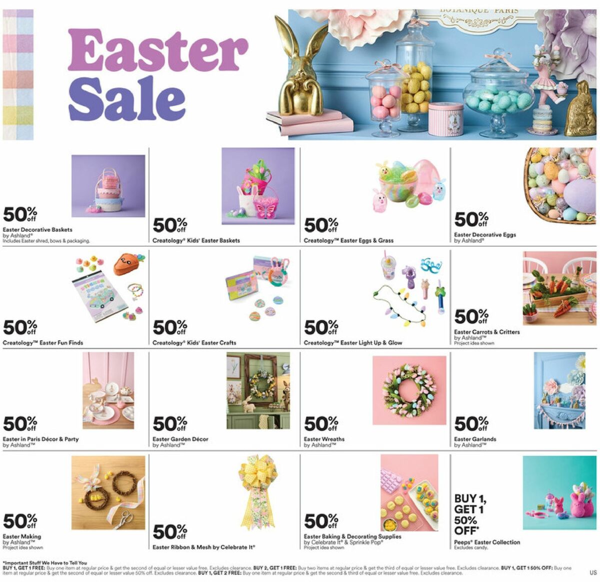 Michaels Weekly Ad from April 7