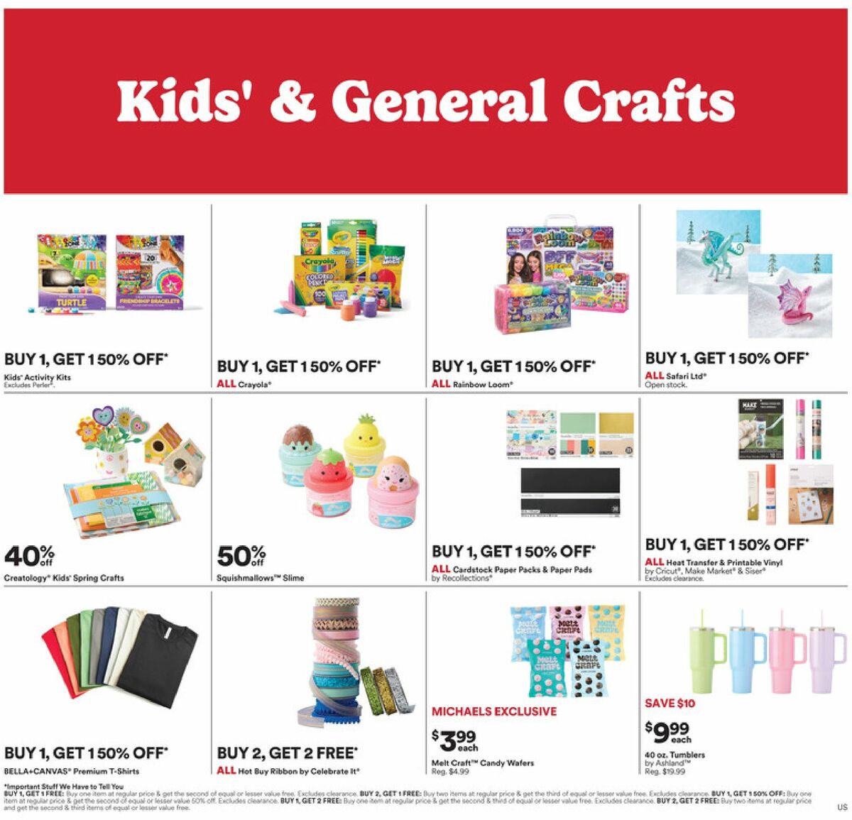 Michaels Weekly Ad from April 13