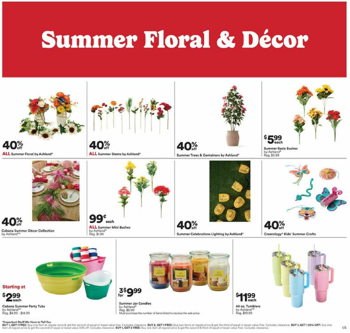 Michaels Weekly Ad from April 20