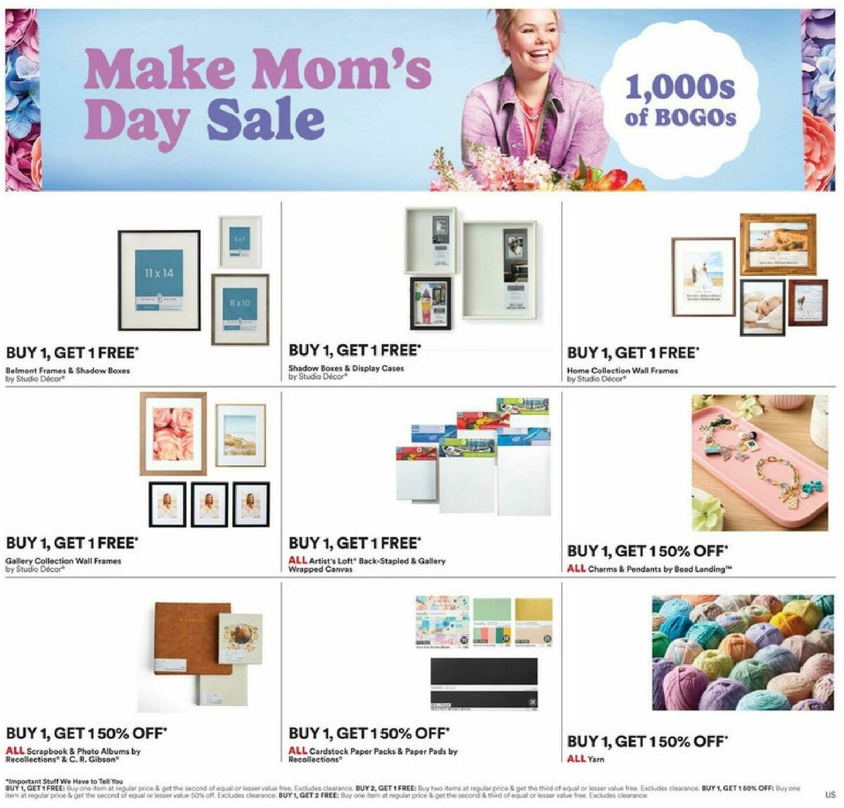 Michaels Weekly Ad from April 27