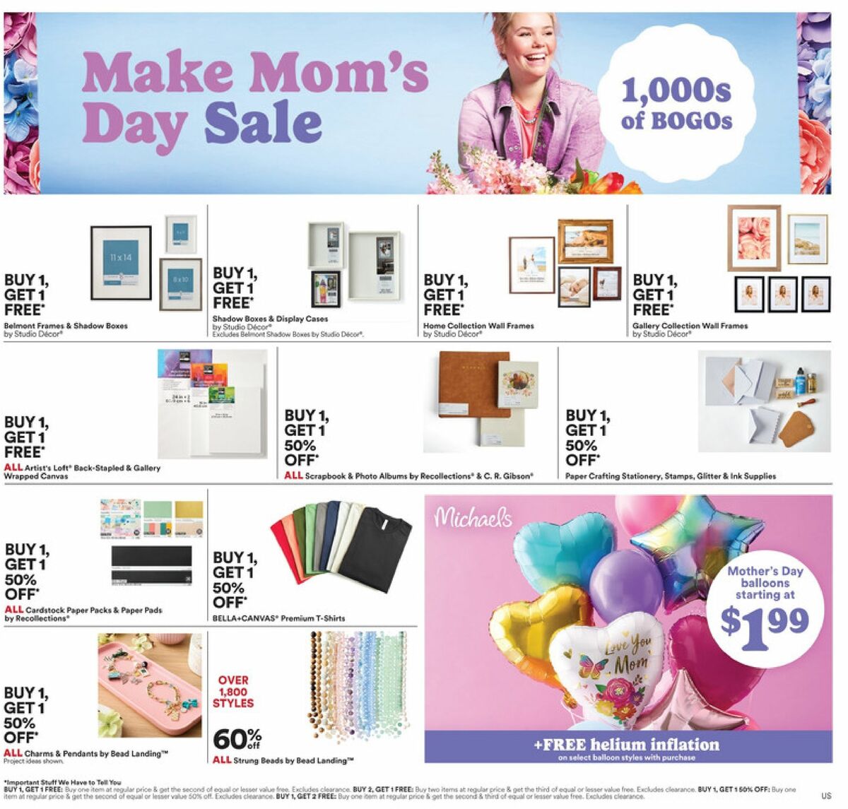 Michaels Weekly Ad from May 4