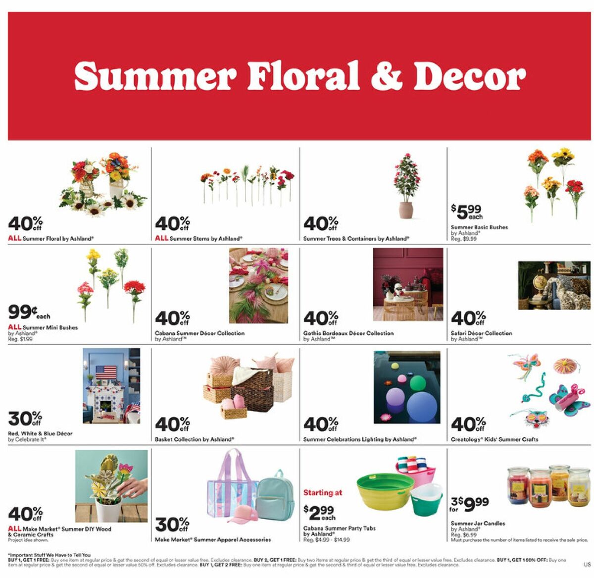 Michaels Weekly Ad from May 4