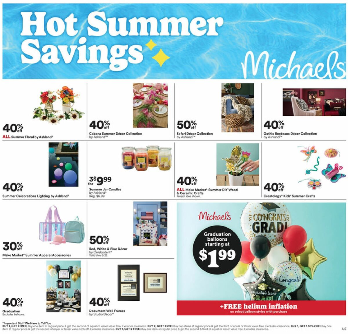 Michaels Weekly Ad from May 25