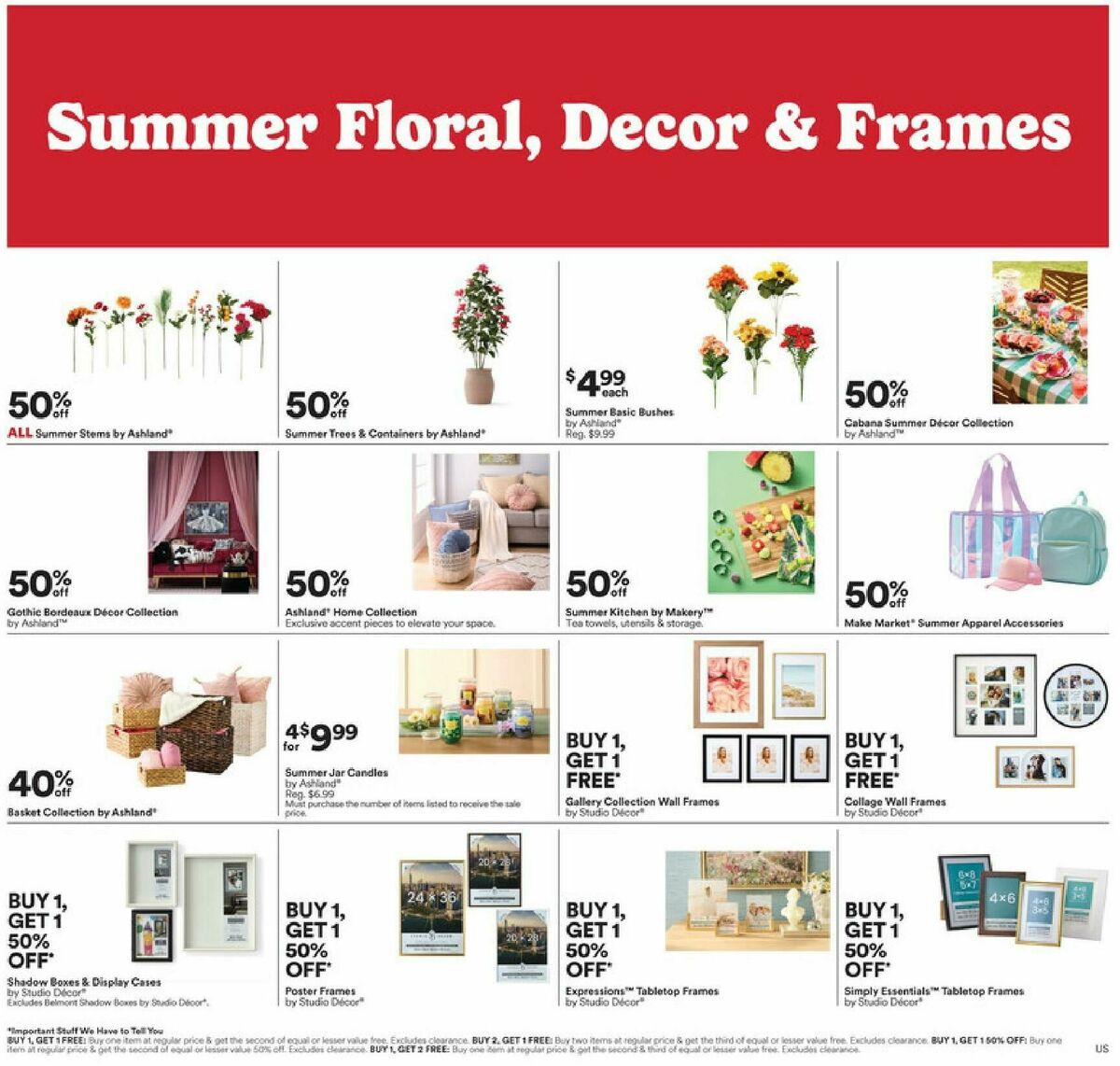 Michaels Weekly Ad from June 22