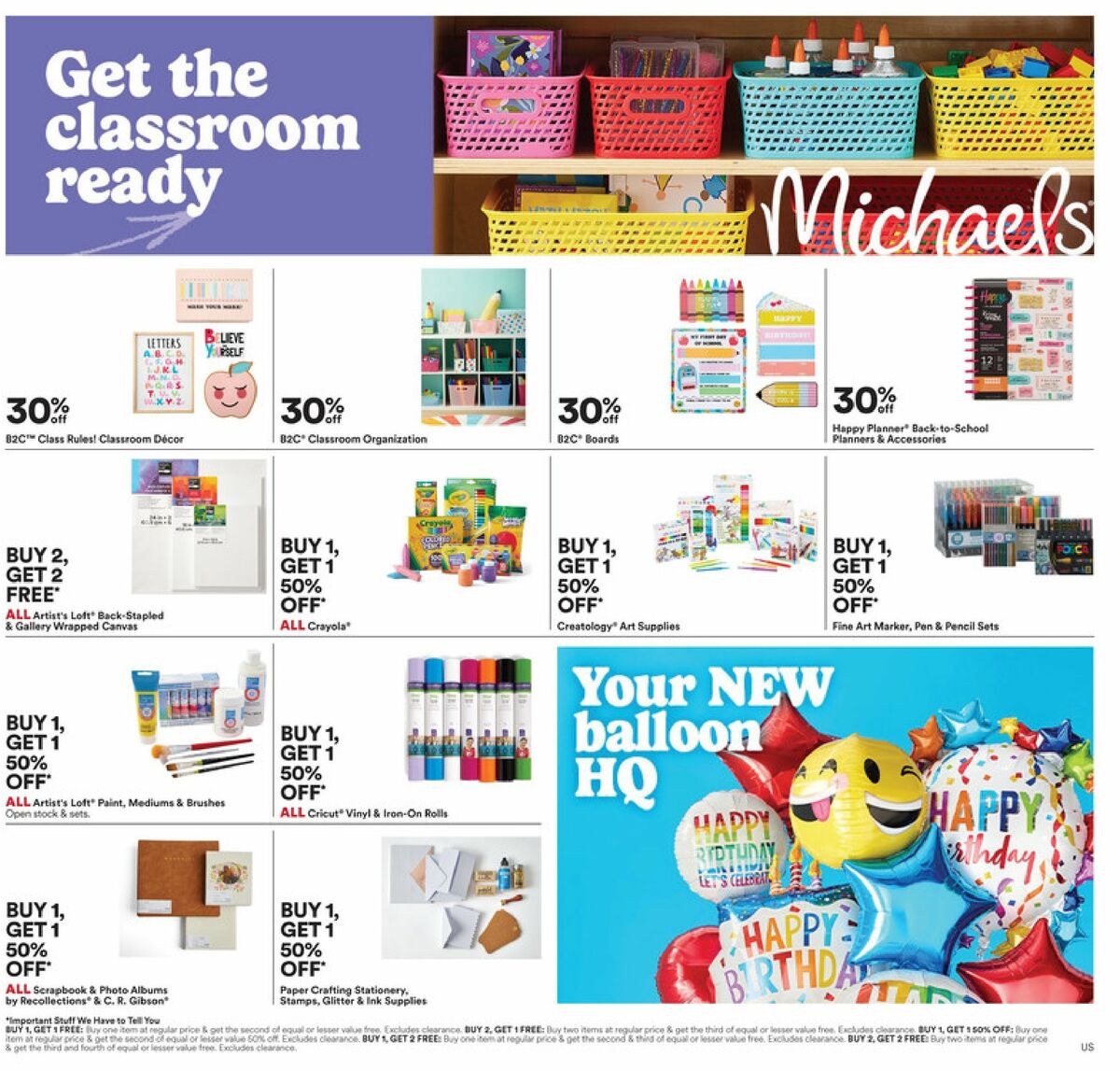Michaels Weekly Ad from July 6
