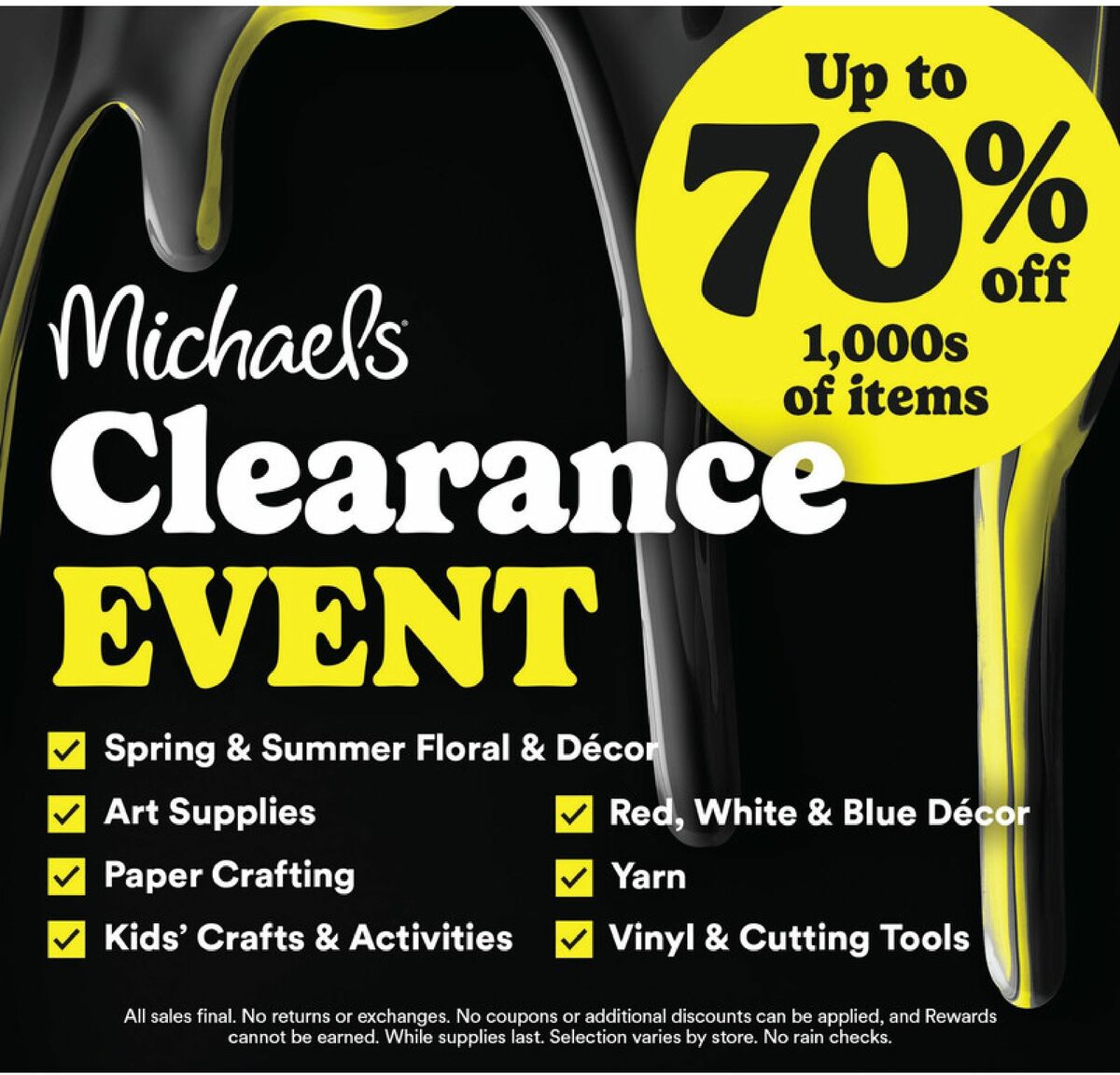 Michaels Weekly Ad from July 13