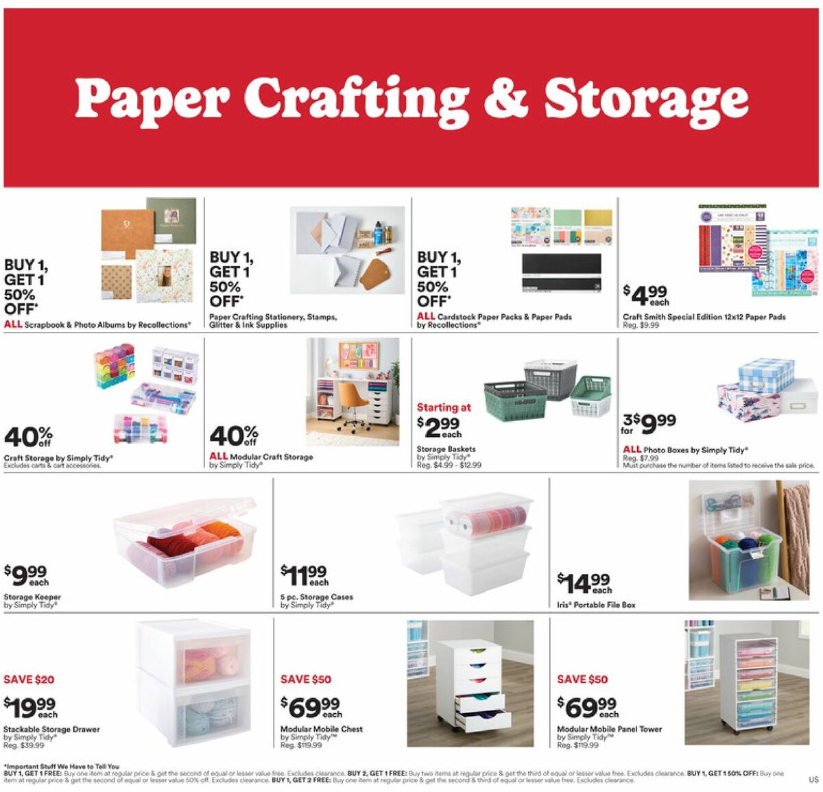 Michaels Weekly Ad from July 27