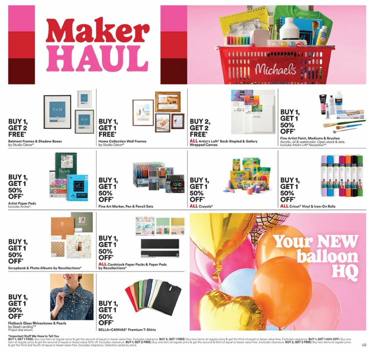Michaels Weekly Ad from August 3