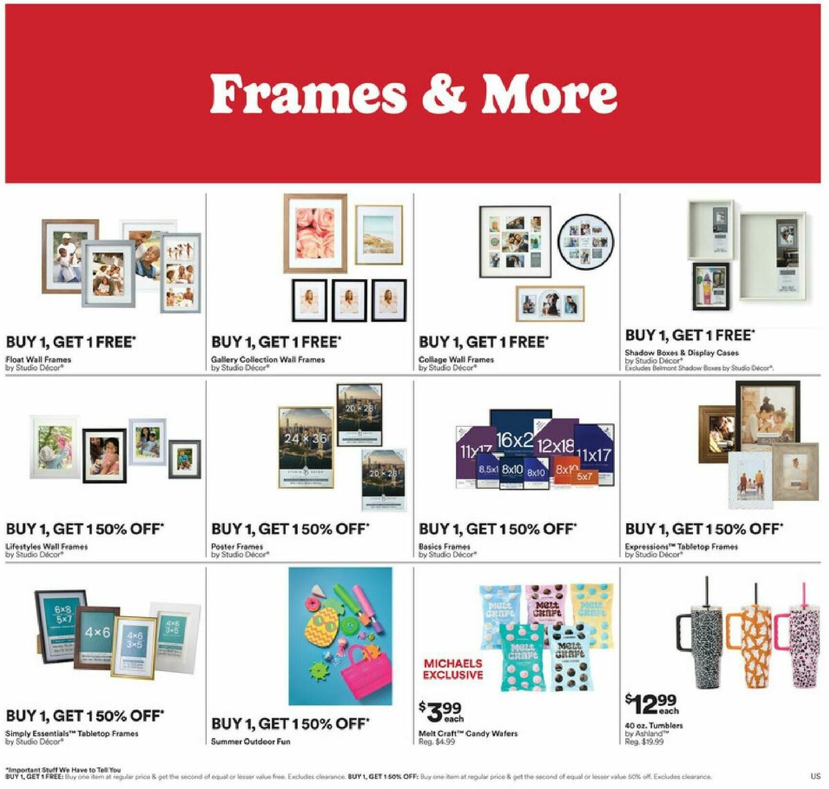 Michaels Weekly Ad from August 10