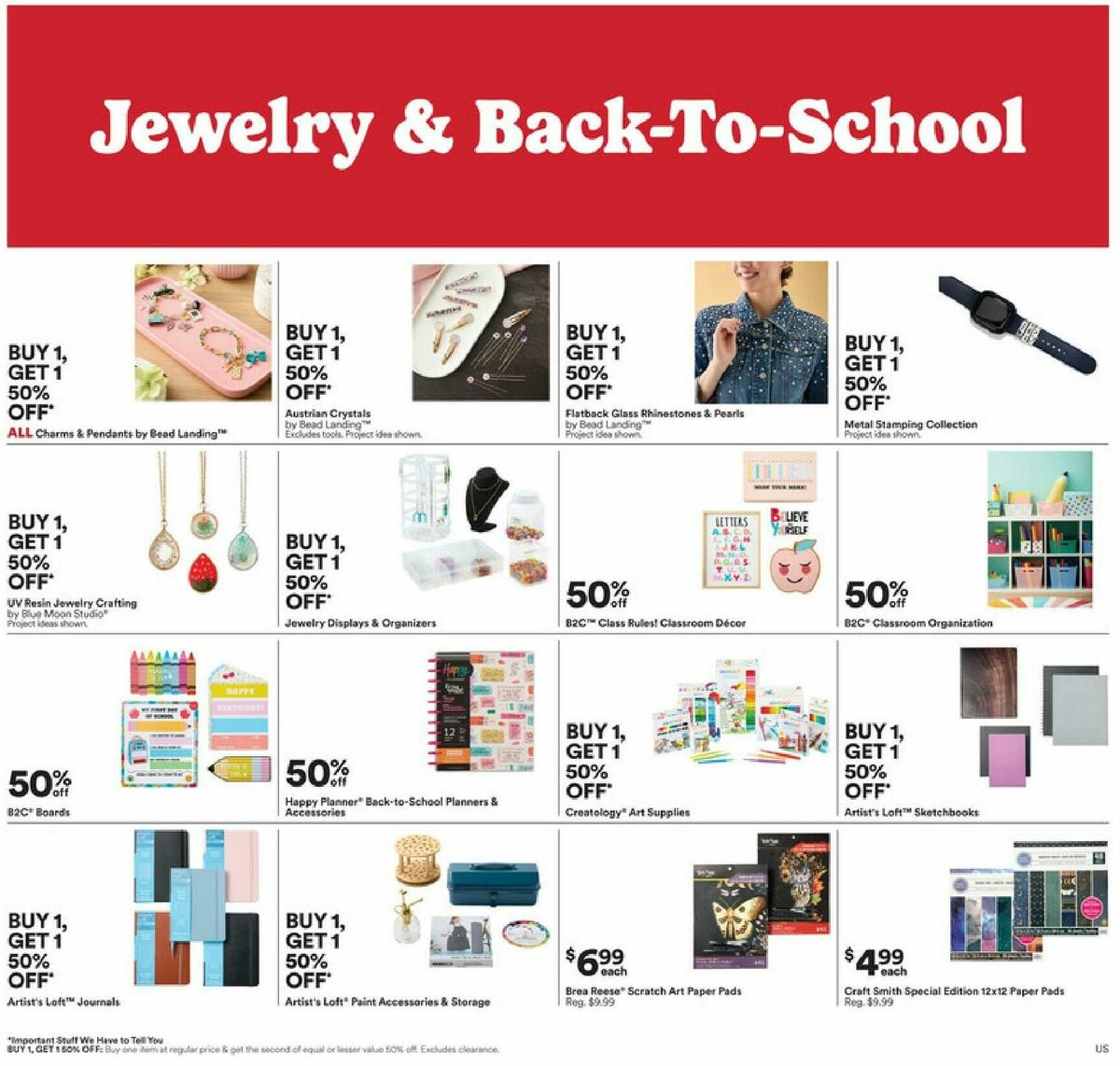 Michaels Weekly Ad from August 17