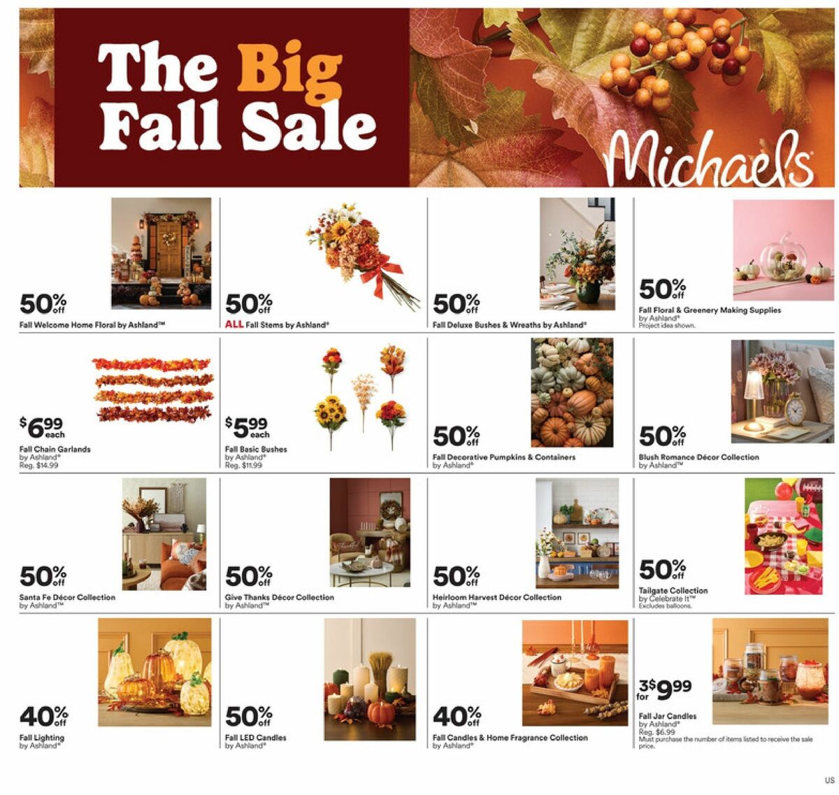 Michaels Weekly Ad from September 7