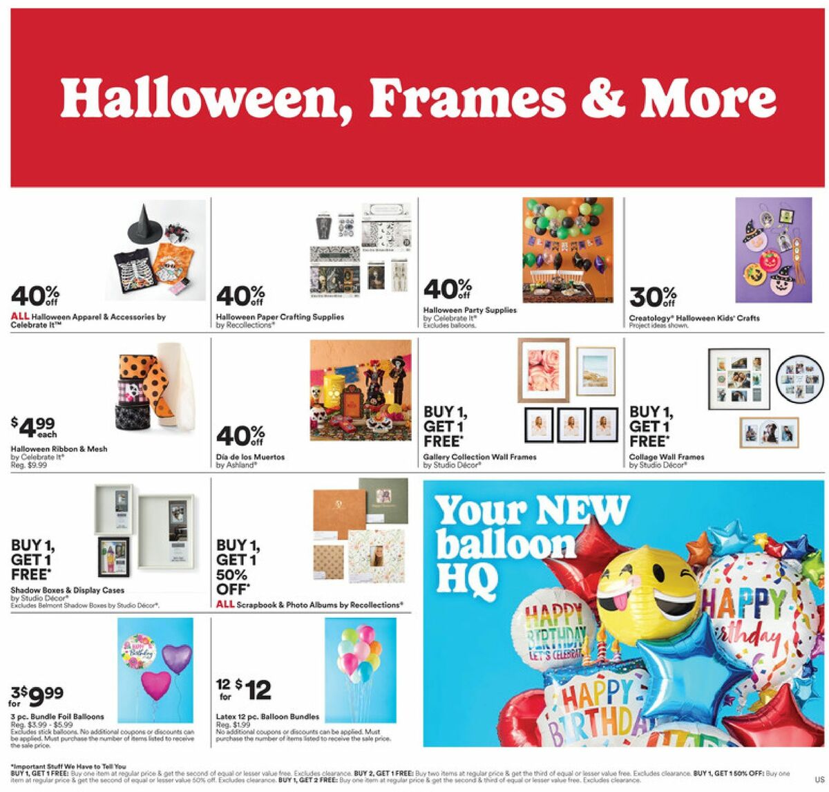 Michaels Weekly Ad from September 7