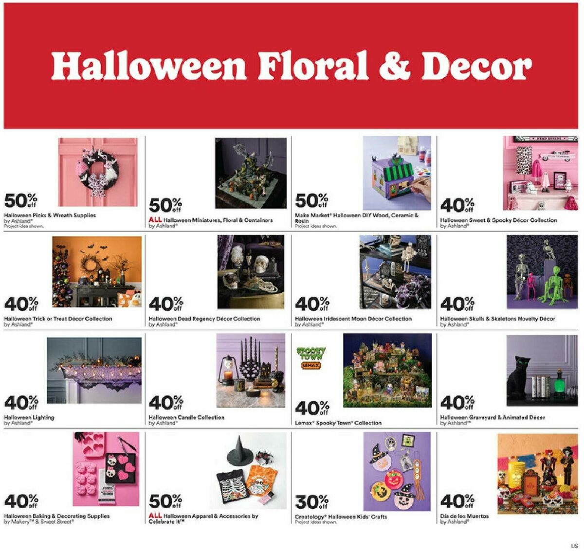 Michaels Weekly Ad from September 12