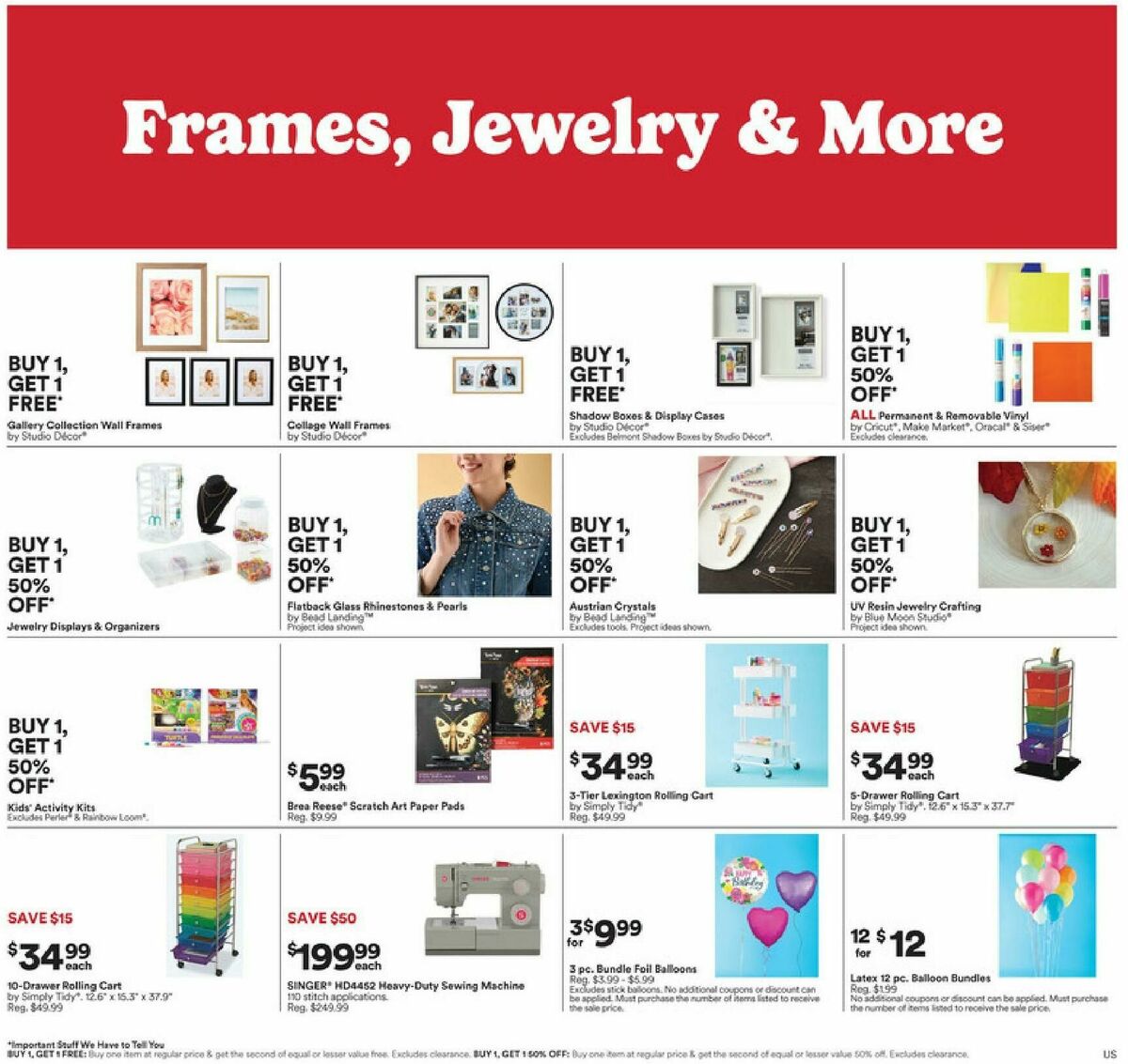 Michaels Weekly Ad from September 22