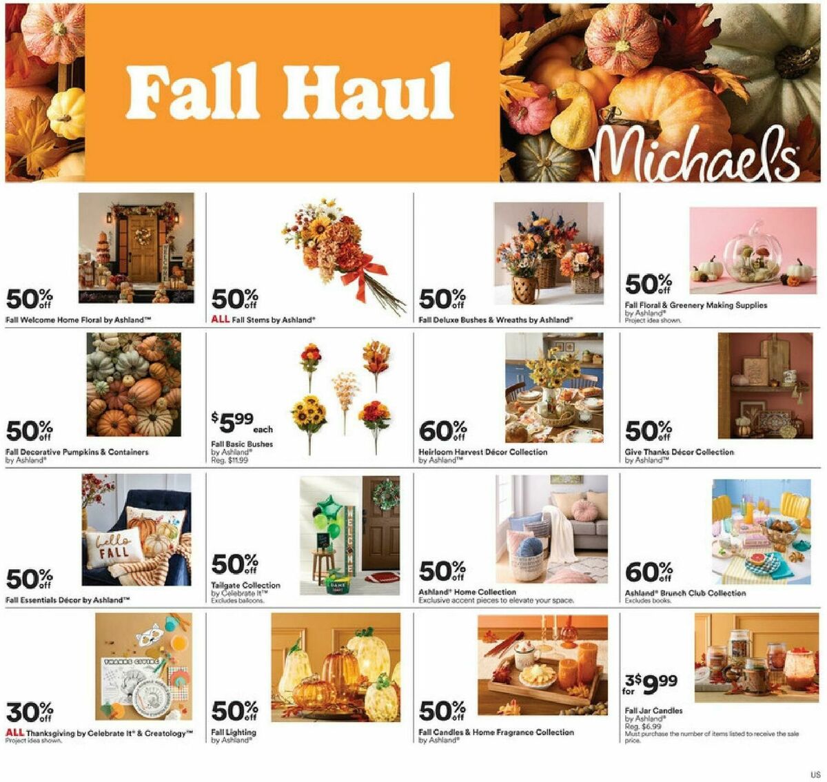 Michaels Weekly Ad from September 28