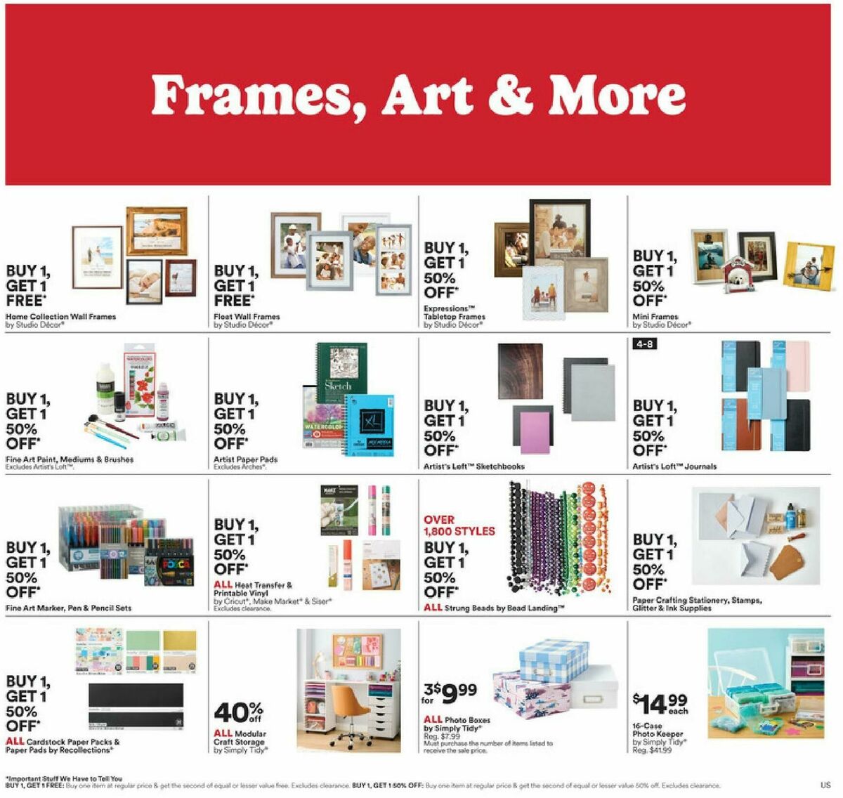 Michaels Weekly Ad from September 28
