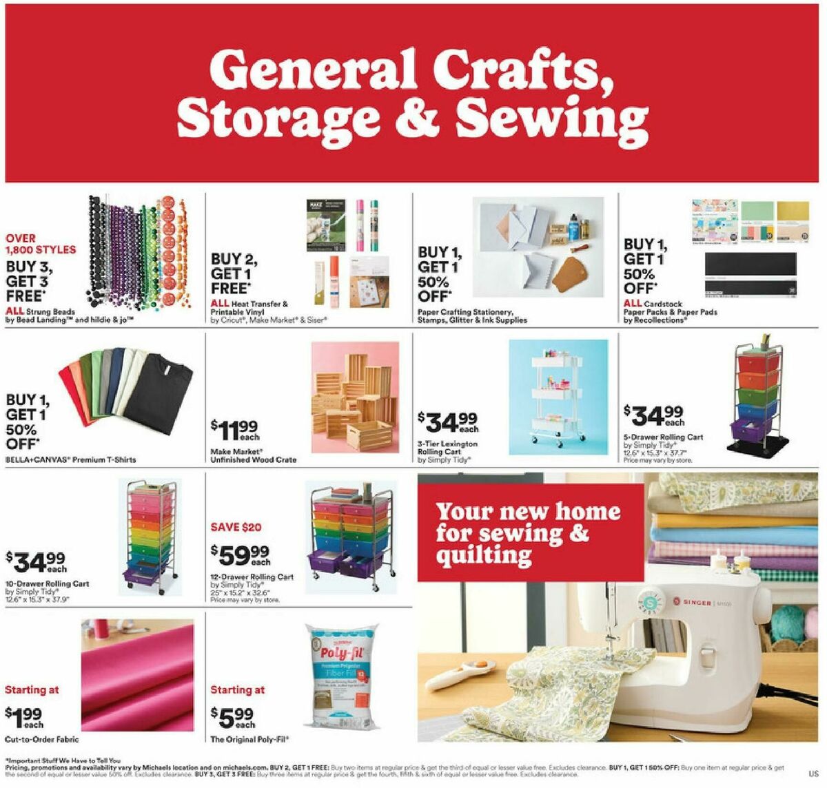 Michaels Weekly Ad from October 12