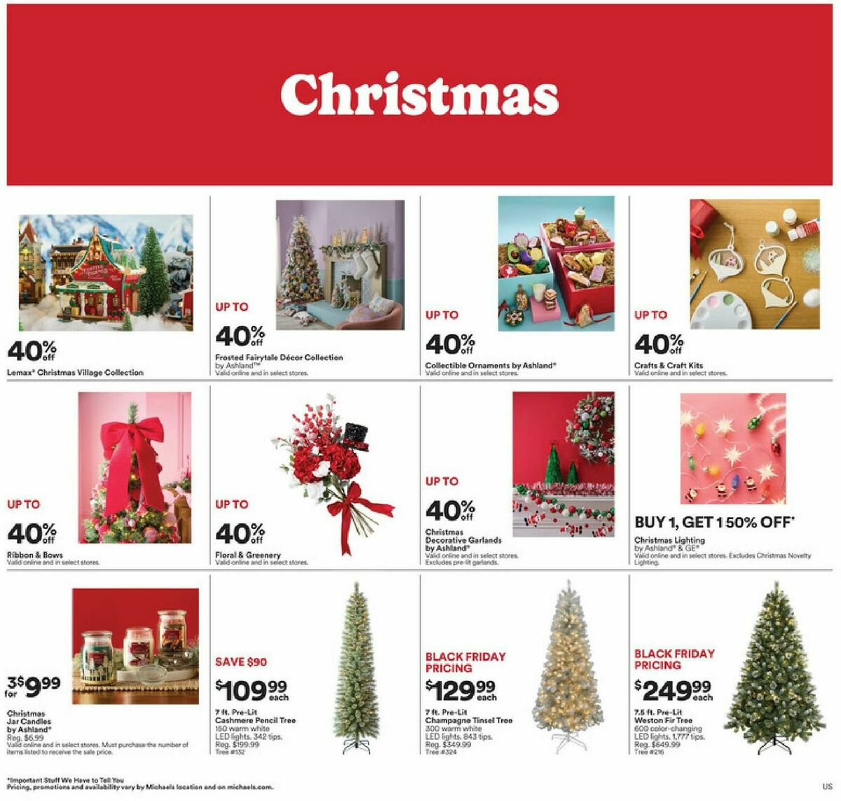 Michaels Weekly Ad from October 12