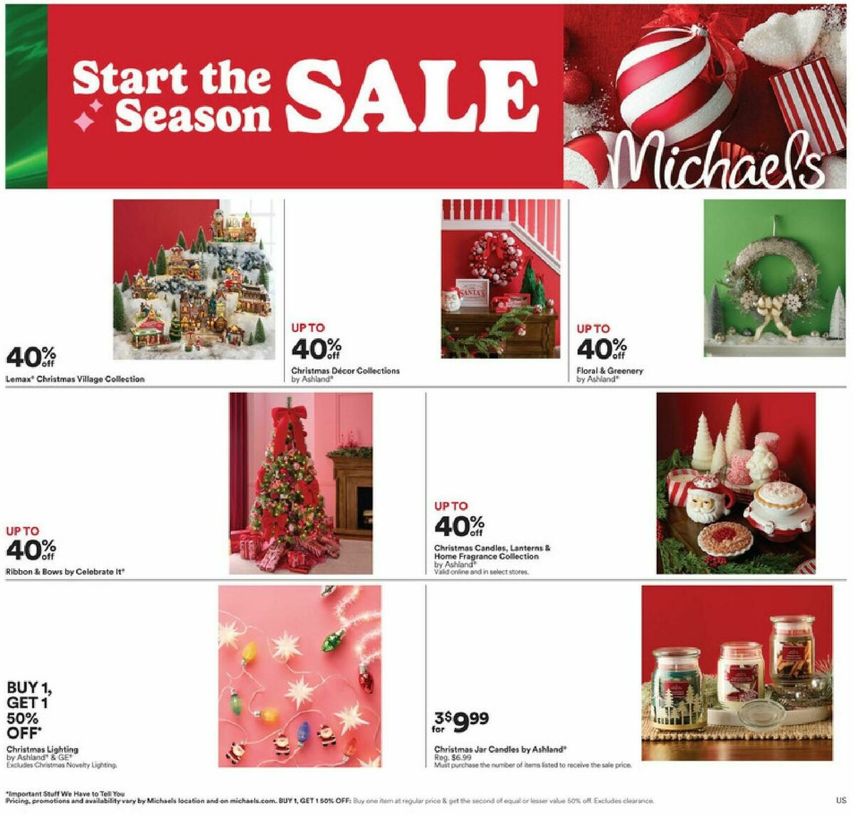 Michaels Weekly Ad from October 19