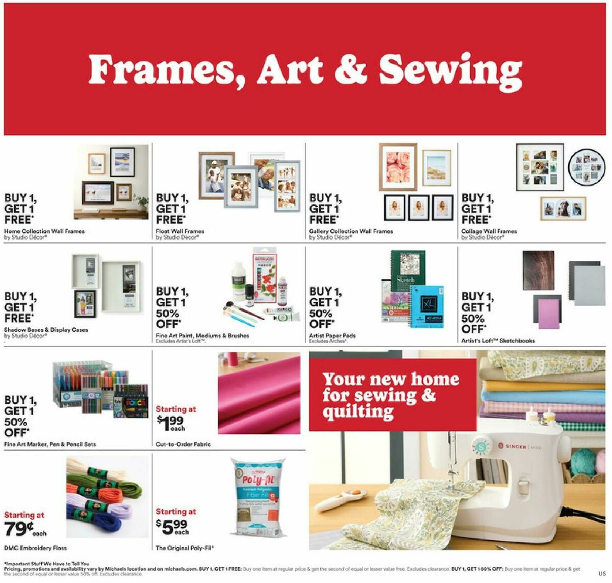Michaels Weekly Ad from October 19