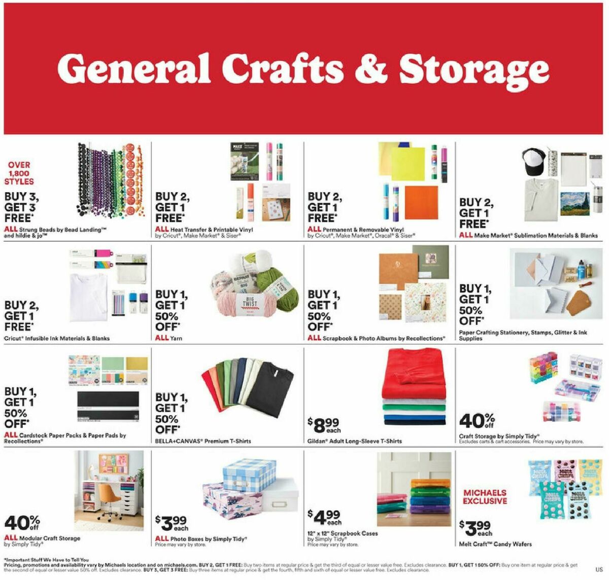 Michaels Weekly Ad from October 19
