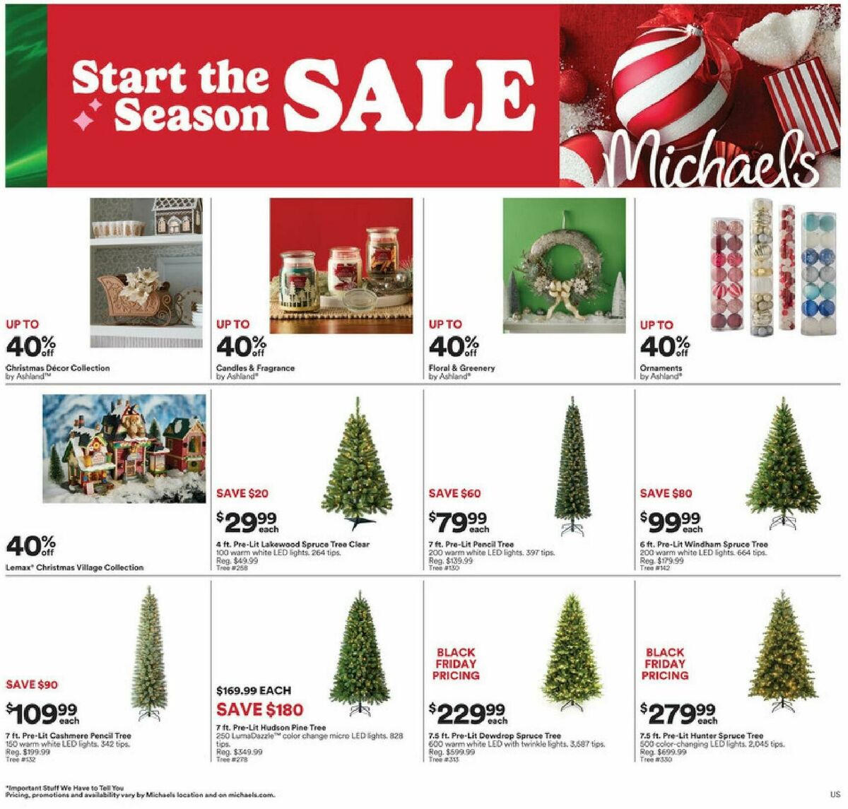 Michaels Weekly Ad from October 26
