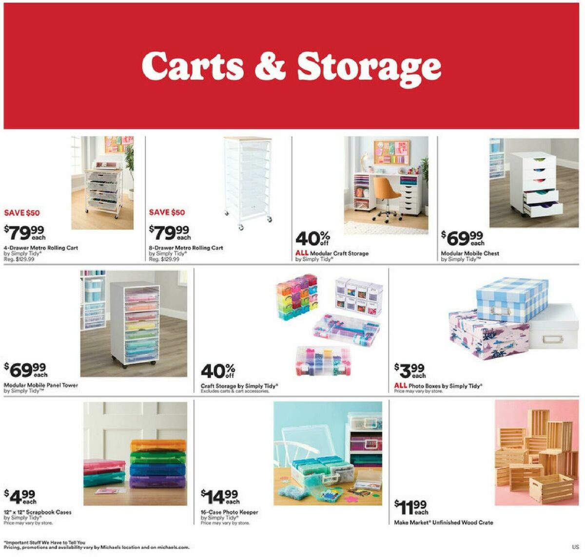 Michaels Weekly Ad from October 26