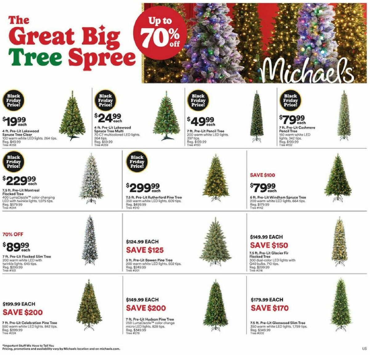 Michaels Weekly Ad from November 2
