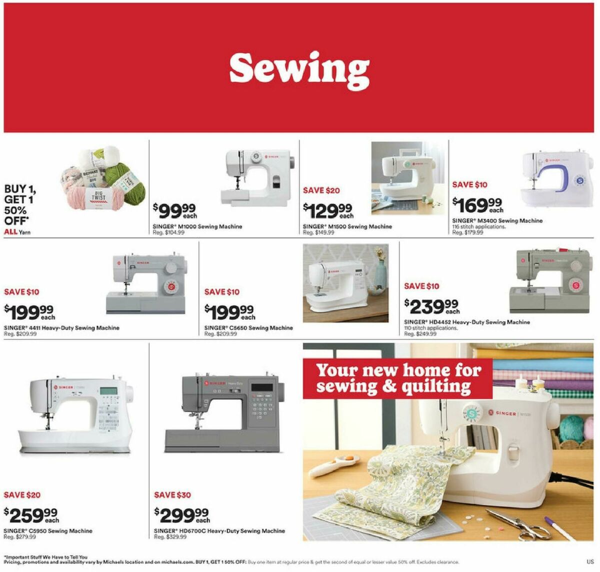 Michaels Weekly Ad from November 9