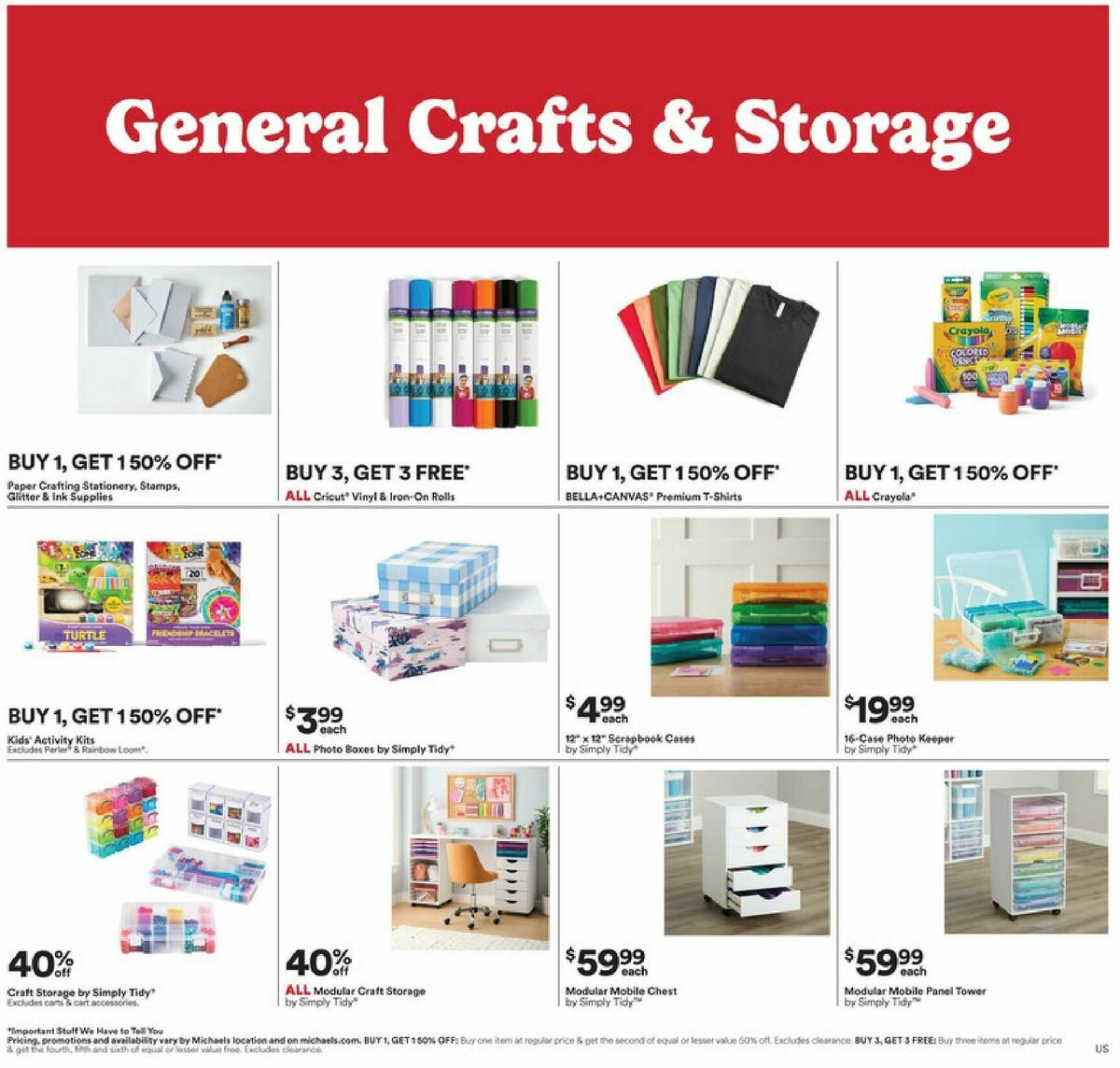 Michaels Weekly Ad from November 9