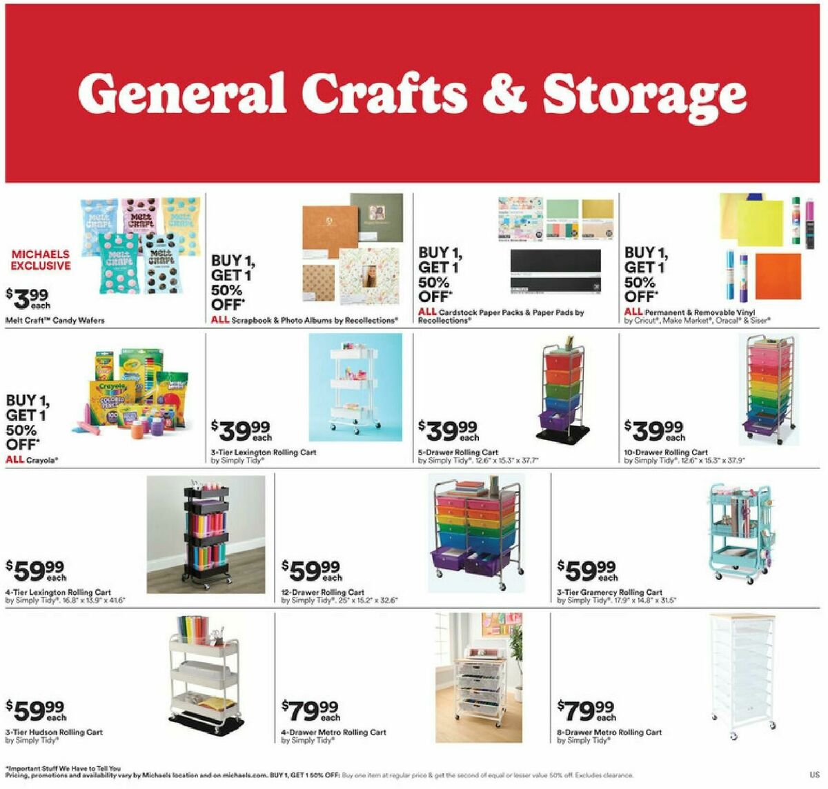 Michaels Weekly Ad from November 16