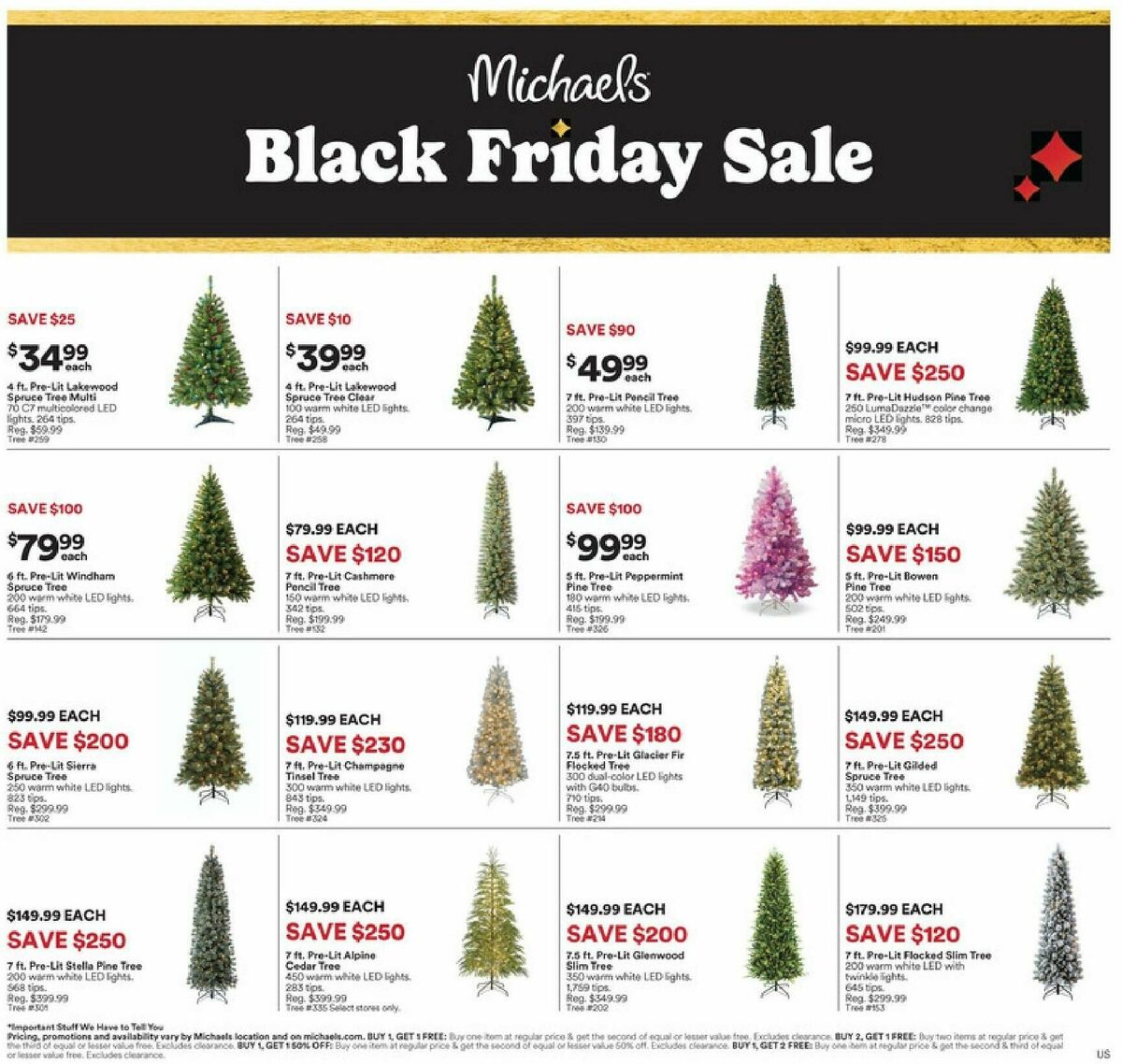 Michaels Weekly Ad from November 21