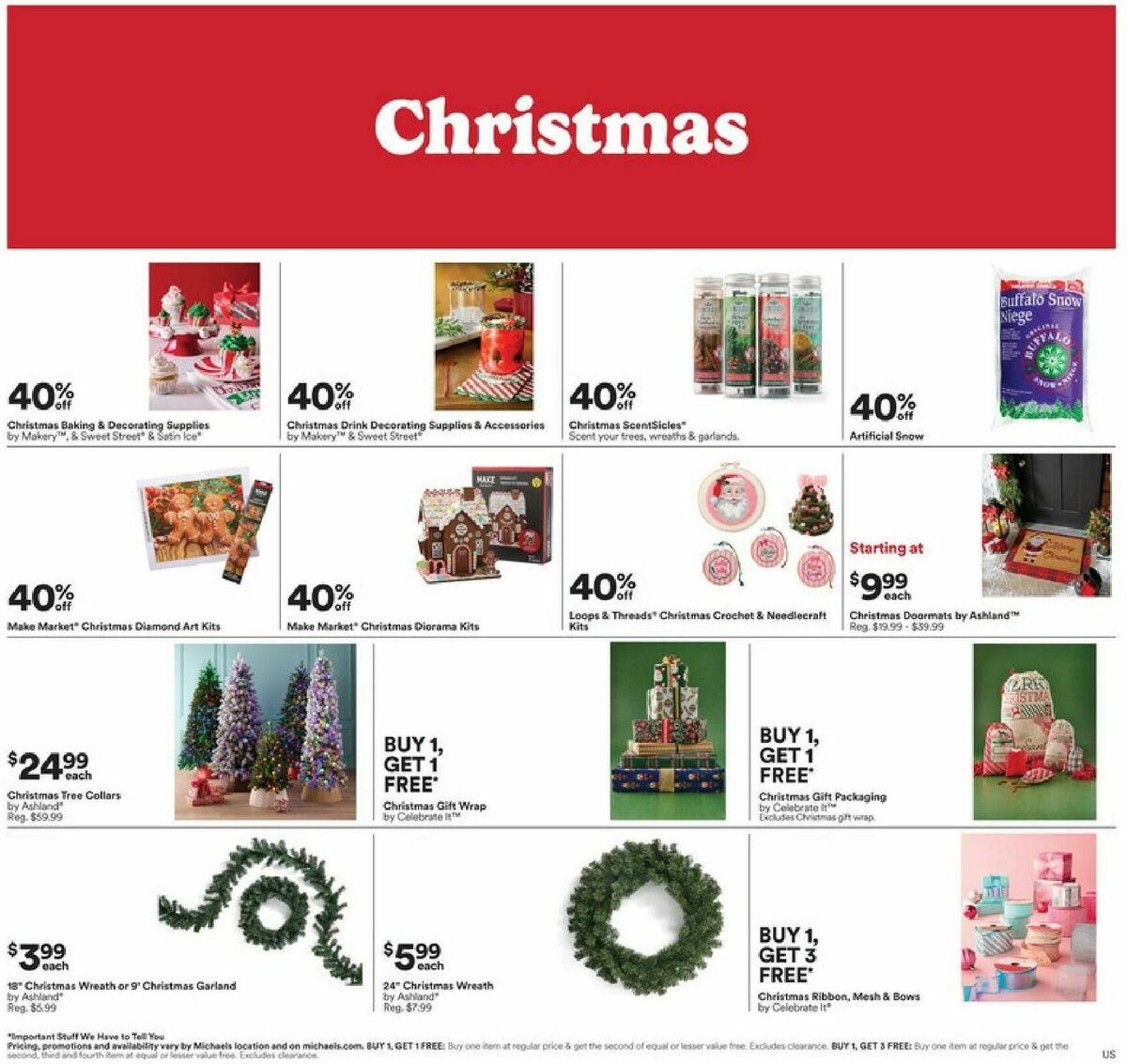 Michaels Weekly Ad from November 21