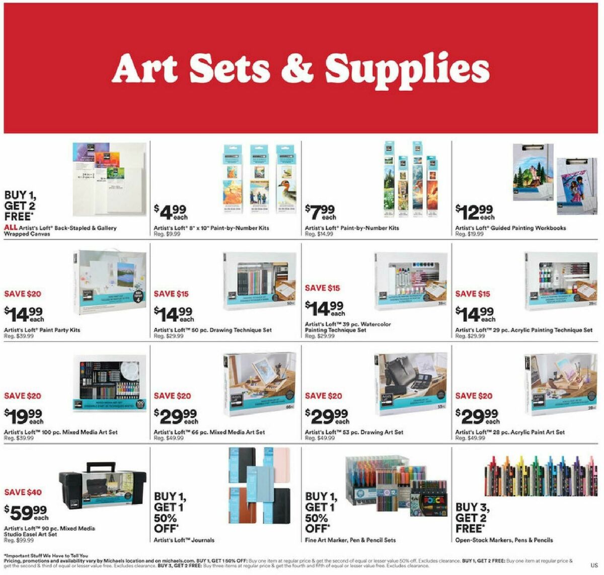 Michaels Weekly Ad from November 21