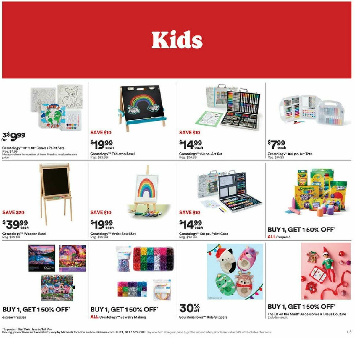 Michaels Weekly Ad from November 21